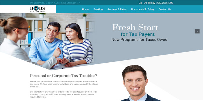 Bobs Tax Teachers Website