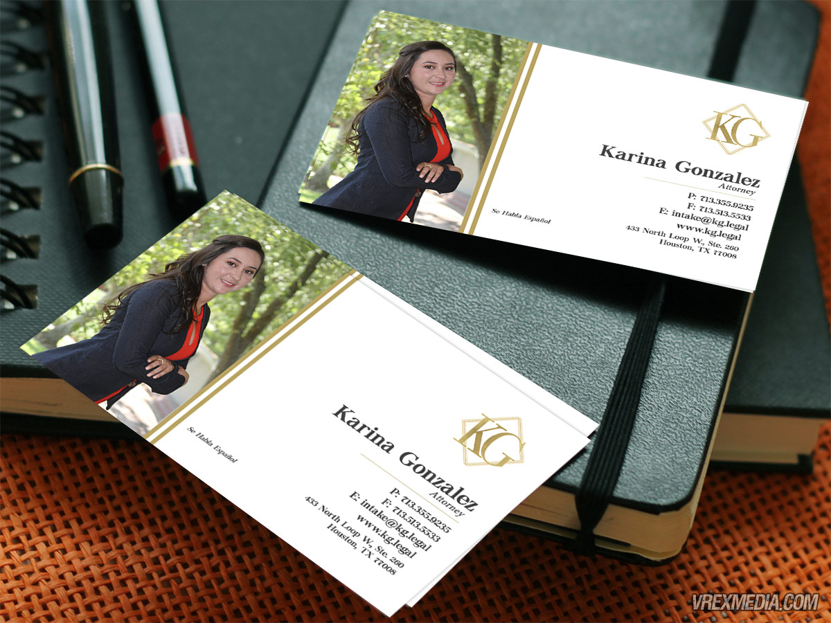 Karina Gonzalez Business Cards