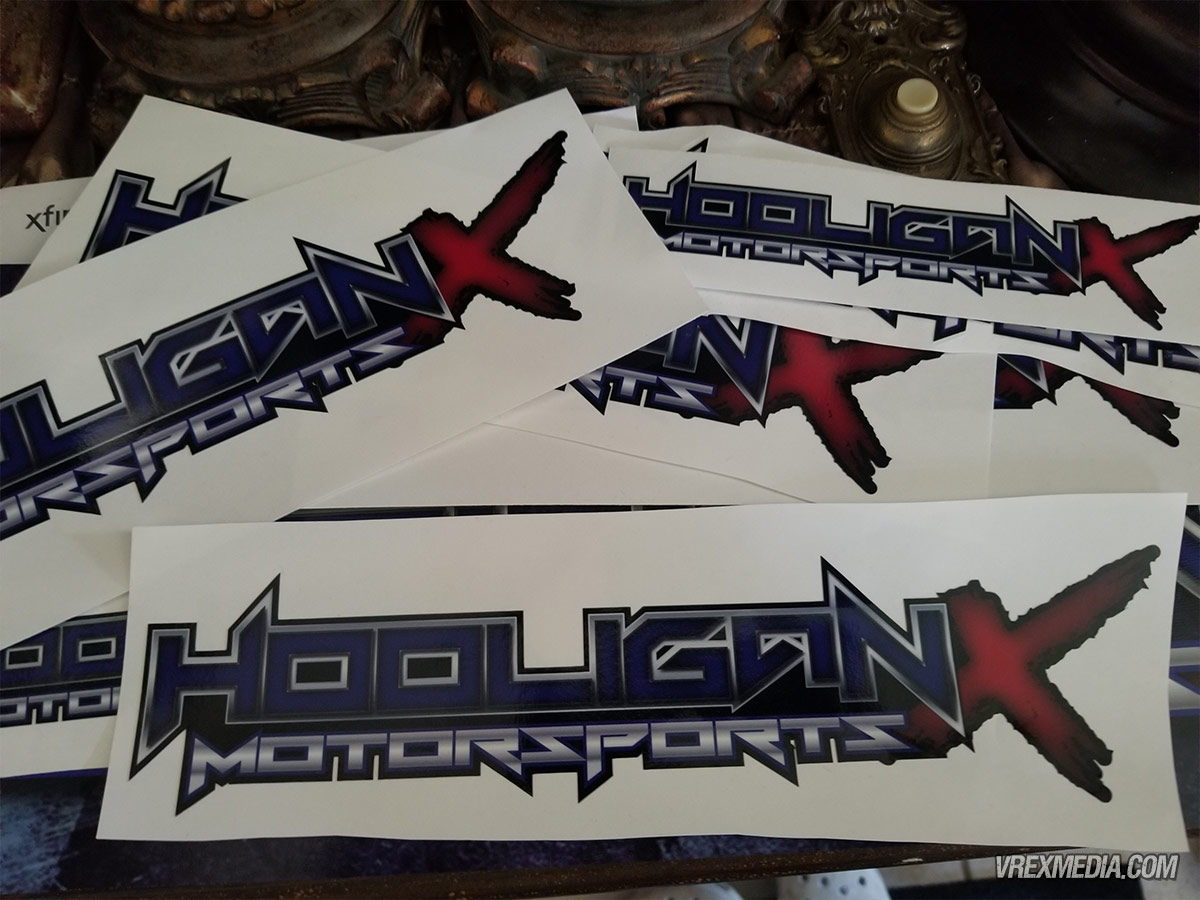 Hooligan X Motorsports Sickers