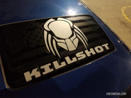 Killing Challenger Sunroof Decal