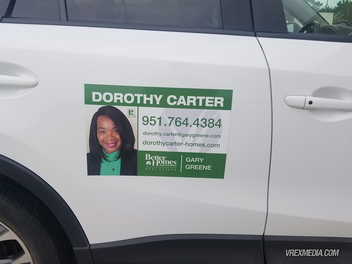 Dorothy Carter Vehicle Magnets