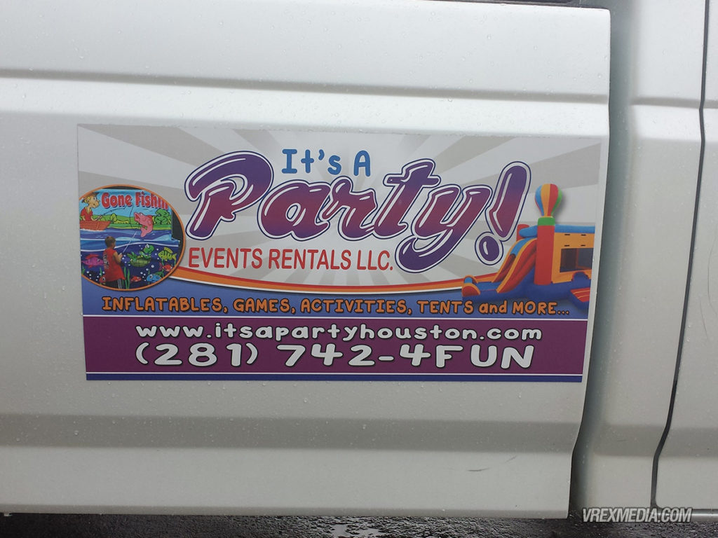 Vehicle It's A Party Event Rentals