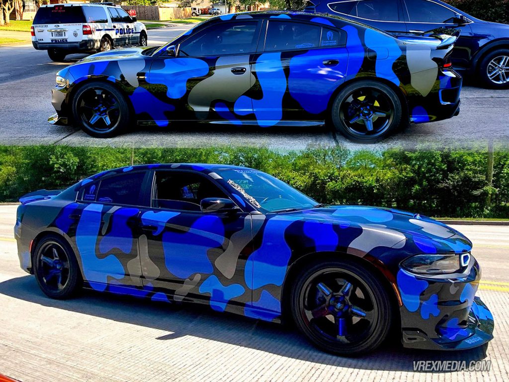 Blue Guardian Camo Wrap